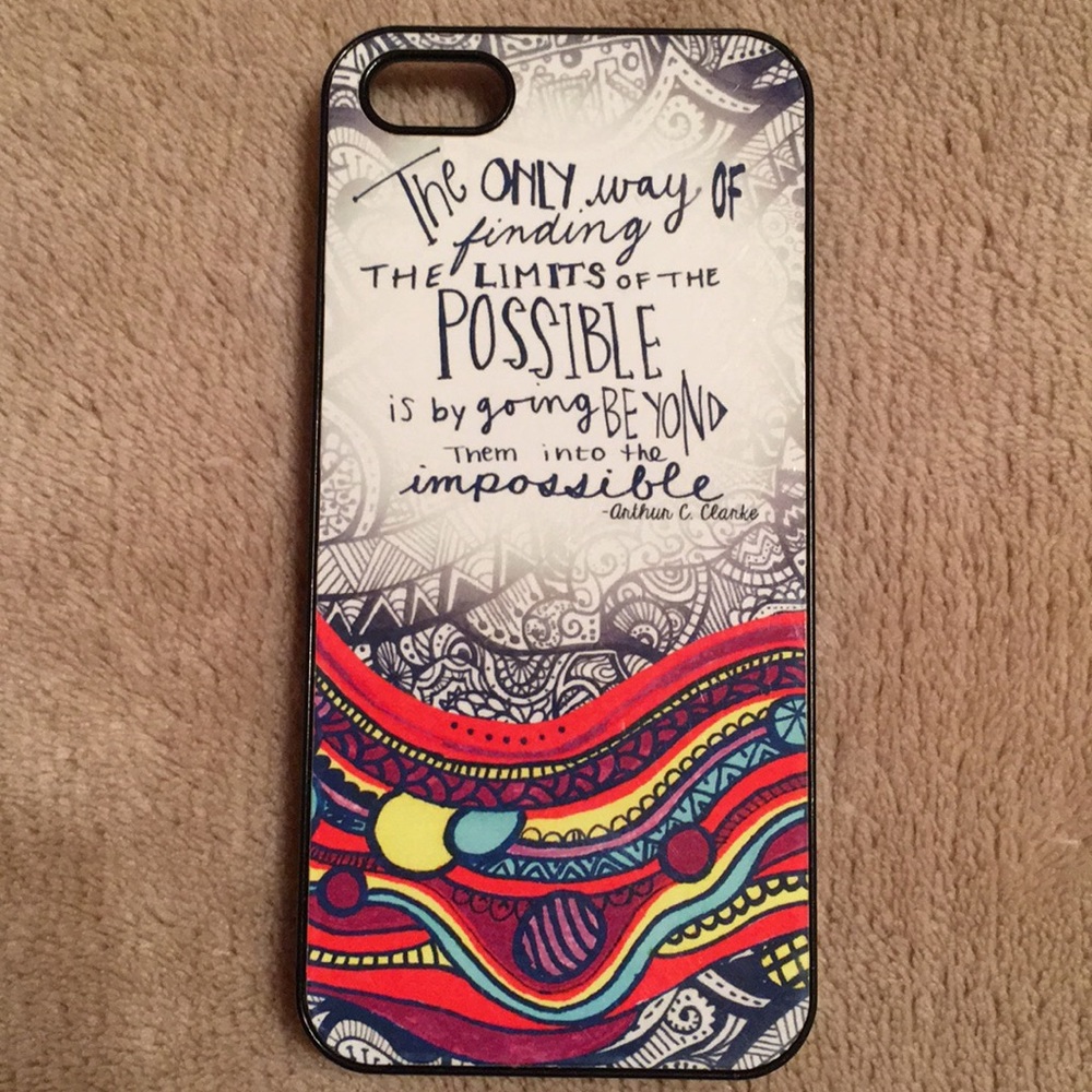 iPhone 5 Case - Arthur C. Clarke Quote
